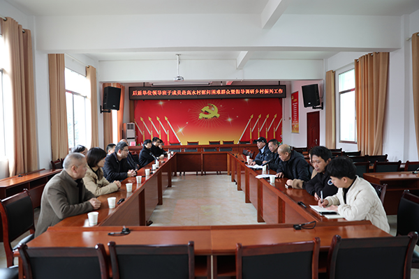 半岛在线注册党委班子成员赴茶陵虎踞镇高水村开展慰问活动