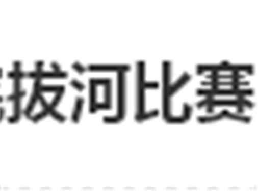 半岛在线注册拔河比赛圆满结束